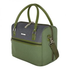 GM19026W M зеленый Бьюти-кейс (зелёный/36*25*20/полиэстер/M/0,8 кг/Across)