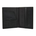 2464-02 (denim black) Обложка для паспорта Sergio Belotti (черный/10,5*14*1/натуральная кожа/Sergio Belotti)
