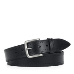 ASINO05-J-01 Ремень мужской Jonas Hanway (черный) (Черный/3,8*110-130/натуральная кожа/Jonas Hanway)