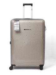 EN1070-28-13 (FABRETTI) Чемодан 4-х колесный 100% полипропилен (бежевый/55*77*30/полипропилен/L/FABRETTI)