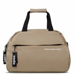 2-168 Сумка дорожная (Сатин/бежевый 222) (бежевый/43*31*29/Капровинил/ANTAN)