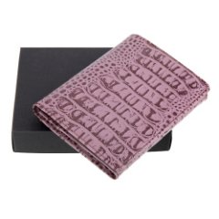 7501 (croco pink) Портмоне Sergio Belotti (розовый/11*14*3/натуральная кожа/Sergio Belotti)
