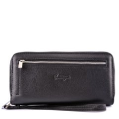 0670-45 Сумка мужская натуральная кожа KARYA (Черный/23*13*5/натуральная кожа)