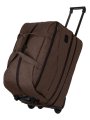 М-77 Сумка на колёсах катионик коричневый (Коричневый/56*37*31/полиэстер)