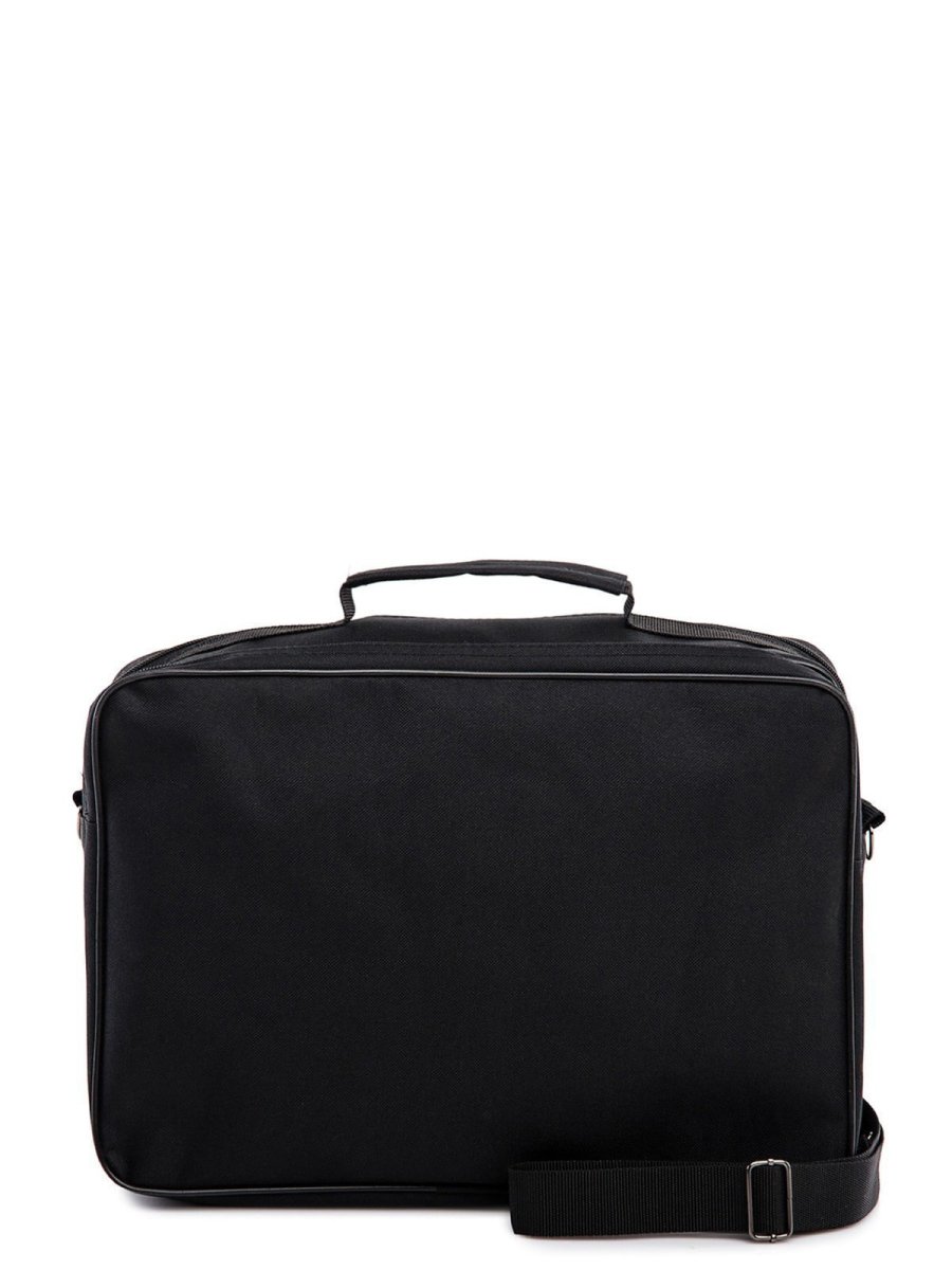 5 Деловая 01 Сумка мужская текстиль (черный) (Черный/текстиль/S.Lavia)