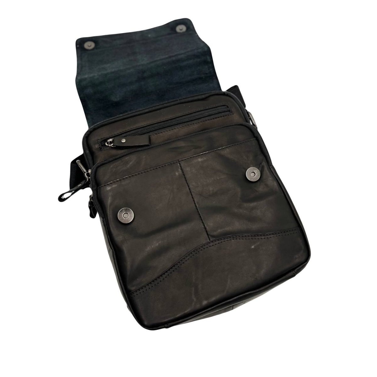 89059 Сумка мужская натуральная кожа (21*27*6/натуральная кожа/Hogerland)