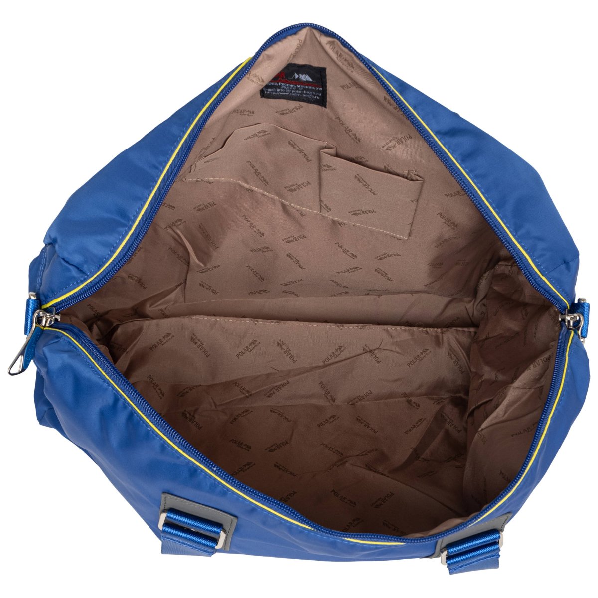 П1215-17 (синий) Сумка дорожная (Синий/48*35*18/нейлон/0,62 кг/30 литров/Polar)