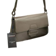 8807К Сумка женская натуральная кожа (grey) (серый/29*19*6/натуральная кожа/Redmond)