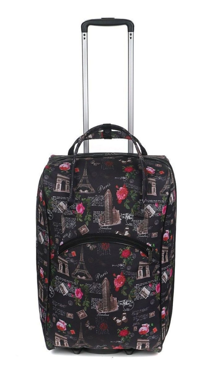 М-7301 Сумка на колесах париж (фиолетовый/55*26*35/полиэстер/NTL Continent)