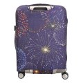 EBH386-M Чехол для чемоданов Fireworks (Фиолетовый/M/полиэстер/эластан/Eberhart)