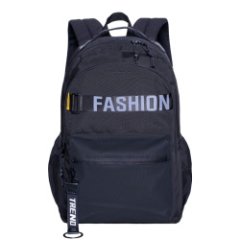 S256 черный Молодежный рюкзак MERLIN  (Черный/30*43*16/полиэстер/MERLIN)