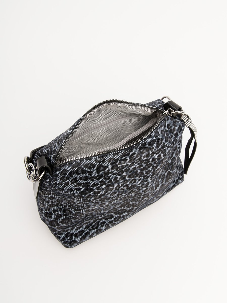 669 51/01 Сумка женская текстиль (т,серый) (темно-серый/32*21*12/текстиль/S.Lavia)