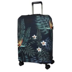 EBHP05-M Чехол для чемоданов Green Flower (полиэстер/M/Eberhart)