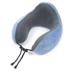 52716-8 FABRETTI Подушка дорожная 100% полиэстер (Синий/24*26*17/полиэстер/FABRETTI)