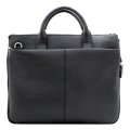 BR09-359 black Сумка мужская (Malgrado) (черный/40*31*3/6/натуральная кожа/Malgrado)