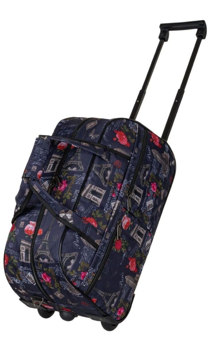 М-607 Сумка на колесах париж (фиолетовый/46*30*25полиэстер/NTL Continent)