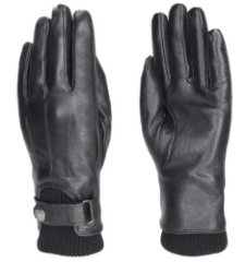 M02 black перчатки Vienza с itouch 9 (черный/9/натуральная кожа/Vienza)
