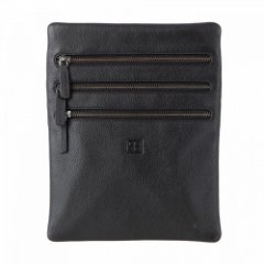 010-3646 (denim black) Планшет Sergio Belotti (черный/21,5*27*1/натуральная кожа/Sergio Belotti)