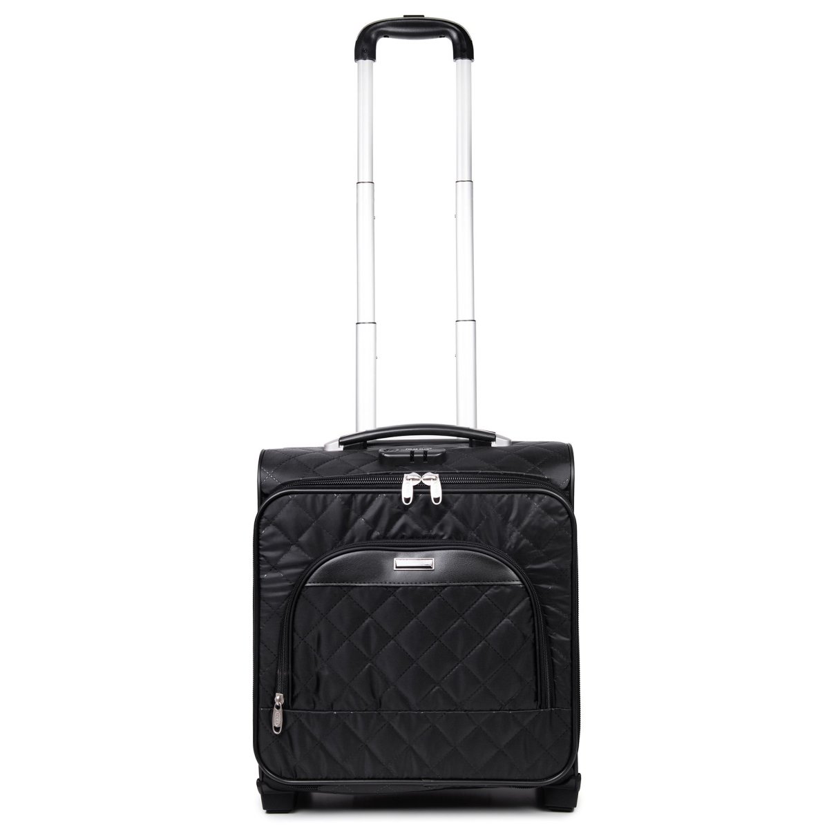 П7097ТС (черный) сумка Пилот термостежка 2 колеса (Черный/40*47*20/полиэстер)