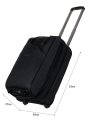 М-7321 Сумка на колёсах катионик черный (Черный/53*30*21/полиэстер/NTL Continent)