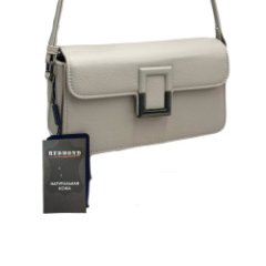4153К Сумка женская натуральная кожа (beige) (бежевый/22*13*7/натуральная кожа/Redmond)