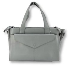 1015К Сумка женская натуральная кожа (L blue) (голубой/31*21*11/натуральная кожа/Redmond)