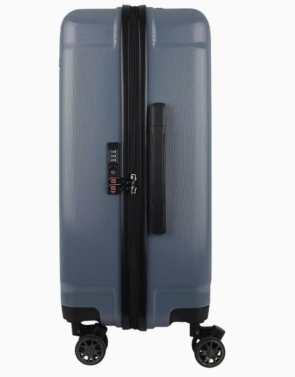 08C-016-420 Чемодан 4-х колесный (Синий графит/58*40*20/поликарбонат/S/2,7 кг)