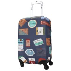 EBH586-M Чехол для чемоданов Trevel Stickers (M/полиэстер/Eberhart)