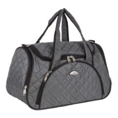 7069 (серый) сумка Модерн малая из стежки текстиль (Серый/47*24*31/полиэстер/Polar)