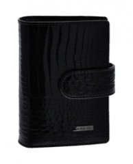 42003-46# Black Визитница (Malgrado) (черный/7,5*11*1,5/натуральная кожа/Malgrado)