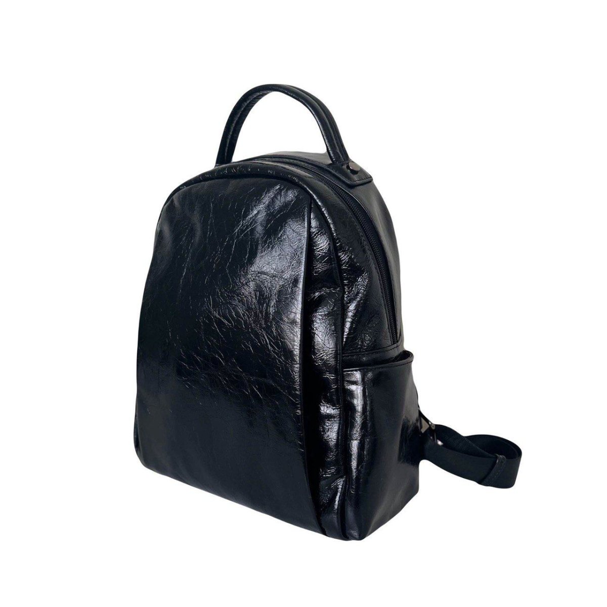 190G Рюкзак женский натуральная кожа (чёрный) (Черный/26*30*13/натуральная кожа/Redmond)