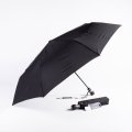 737390 Зонт мужской,3 сл.,полный автомат,ручка пласт. прямая (Черный/эпонж/Goroshek)