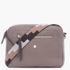 2593LNT Сумка женская Тауп (Бежевый тёмный/23*20*8,5/натуральная кожа/Richet)