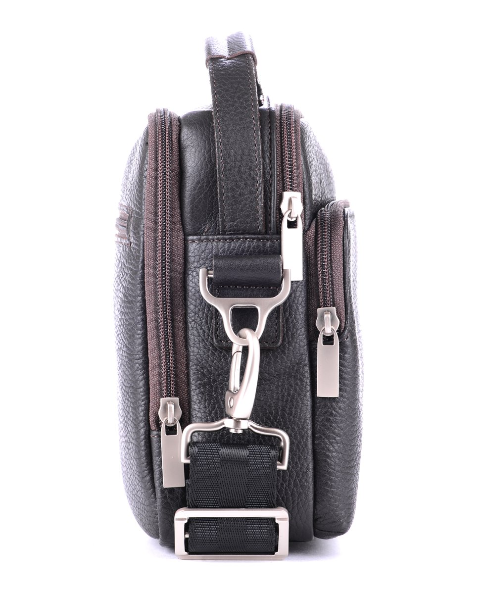 49039 Сумка FELIX MINI DENVER кожа шоколад (Коричневый/15*19*5/натуральная кожа/R.Blake)