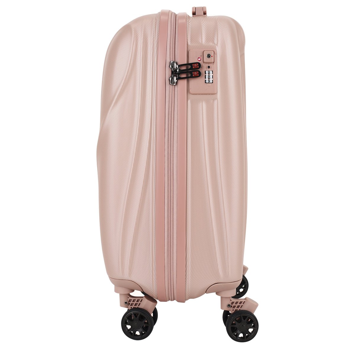 03L-017-424 Чемодан 4-х колесный (Бежевый/45*67*31/полипропилен/M/2,9 кг/79 литров/Eberhart)