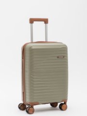 158 35 20 Чемодан полипропилен (олива) (олива/36*55*23/полипропилен/2,5 кг/S.Lavia)