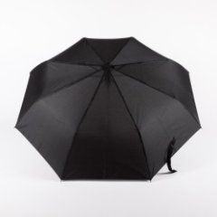 RT-33620 Зонт мужской, 3 слож., полуавтомат, П-Э (Черный/полиэстер/Jonas Hanway)