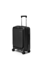 RL1080-20-2 (FABRETTI) Чемодан 4-х колесный 100% полипропилен (черный/40*46*25/полипропилен/S/FABRETTI)