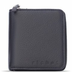 Ri-145KW Портмоне женское Черный (Черный/10,5*10*2,5/натуральная кожа/Richet)