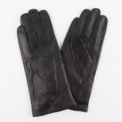 141323L-13996-01 Перчатки женские Russian Look черный (м) (Черный/натуральная кожа/Russian Look)