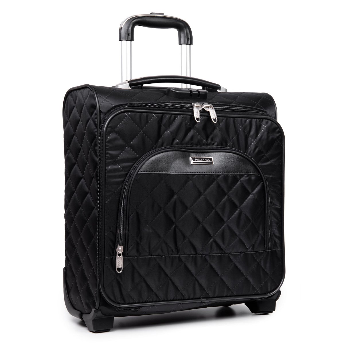 П7097ТС (черный) сумка Пилот термостежка 2 колеса (Черный/40*47*20/полиэстер)