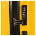 EN8520-24-7 Чемодан 4-х колесный 100% полипропилен FABRETTI (Желтый/47*70*24/полипропилен/M)