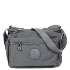 8634-121 FABRETTI  Сумка 100% полиэстер (Серый/27*22*10/полиэстер/FABRETTI)