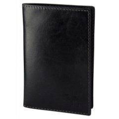 880/К Обложка для паспорта (Camel) черный (Черный/натуральная кожа/Dimanche)