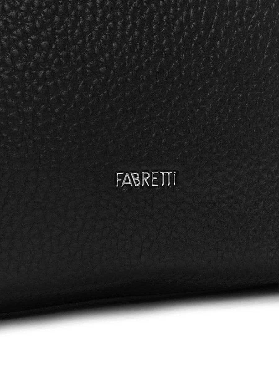 FG25033-2 FABRETTI Сумка женская 100% полиуретан (чёрный)
