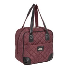 П7101-14 (бордо) Бьюти-Кейс из стежки (Бордовый/33*30*18/полиэстер)