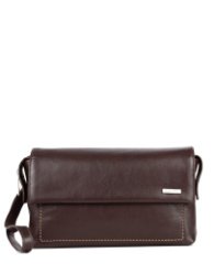 53134 Сумка-клатч LEWIS TORONTO кожа коричневый (Коричневый/22*13*5/натуральная кожа/R.Blake)