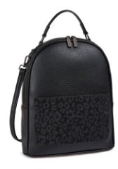 HL 31-579115 Рюкзак женский экокожа (черный) (черный/28*31*13/экокожа/Hogerland)