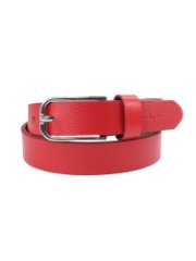 W703 red 110 Ремень женский (Malgrado) (красный/110 см/натуральная кожа/Malgrado)